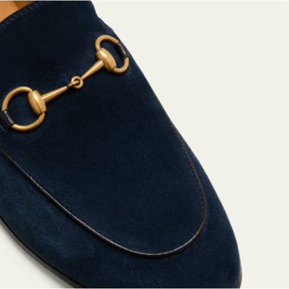 Gucci Women's Gucci Jordaan Suede Loafer - Picture 14 of 15